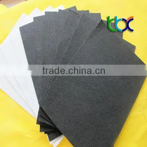 Factory Sell White and Black Nonwoven Cloth Shoe Lining Fabric thumbnail-1