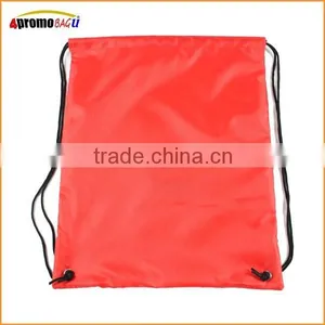 2015 Red Polyester Sport Drawstring Bag thumbnail-2