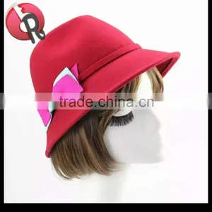 Adults Age Group and Female Gender Fedora Hat thumbnail-4