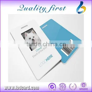 MIFARE Classic 4K Membership PVC Cards With Barcode thumbnail-5