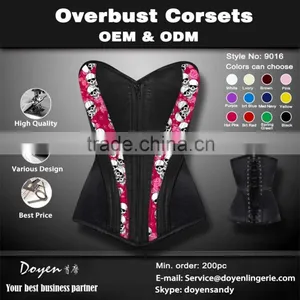 China Supplier Wholesale Sexy Busty Corset Dress Lingerie thumbnail-6