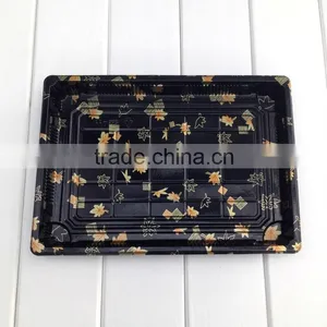 Plastic Sushi Container Food Sushi Packaging Box Decorative Pattern Sushi Boxes Plastic thumbnail-2