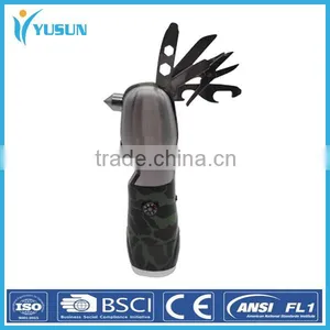 5 Tools Led Flashlight With Compass Factory Direct Sale thumbnail-3