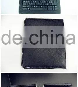 Bluetooth Keyboard PU Leather Case Cover For Ipad 7/8/9/9.7/10.1 thumbnail-1
