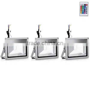 20W LED Flood Light RGB Color ,RGB Floodlight ,RGB Tunnel Light thumbnail-1
