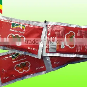 70g 40g 100g Factory China Tomato Paste Sachet Best Quality Manufacturer thumbnail-1