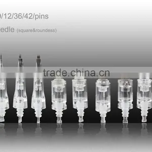 12 Pins Needle Replacement Cartridges Replacement Needle Head for Derma Pen MYM Derma Roller Electric Derma Roller thumbnail-1