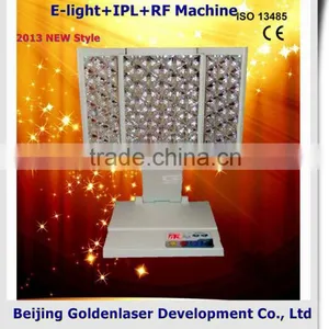 Www.golden-laser.org/2013 New Style E-light+IPL+RF Machine Professional Lymphatic Drainage Massage Machine thumbnail-1