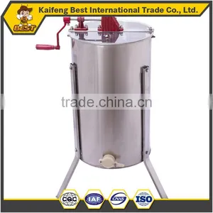 New Design Stainless Steel 2 Frames Manual Honey Extractor thumbnail-1