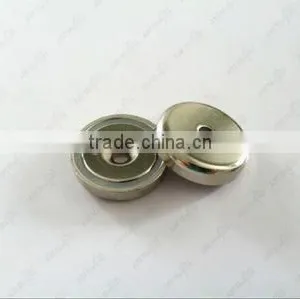 Neodymium Pot Magnet With Central Hole thumbnail-1