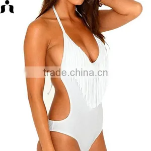 Summer One -piece Bathing Suits With Romantic Tassels thumbnail-2