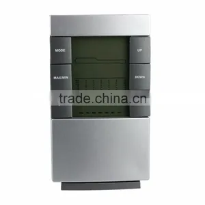 Portable Digital LCD Thermometer Hygrometer Clock Temperature Humidity Meter thumbnail-4