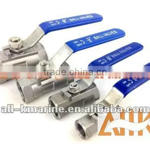 Stainless Steel Screwed End Ball Valves thumbnail-1