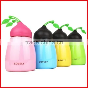 Portable Vacuum Thermo Student Water Bottle Stainless Steel Cute Chocolate Calabash Bottle thumbnail-2