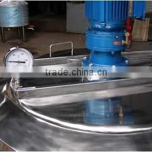China GMP Standard Hot and Cold Storage Tanks for Ice Cream Production Line thumbnail-5