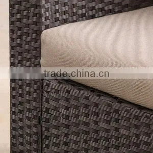 Classical Simple Home Backyard Poolside 4-piece Rattan Sofa Set Furniture thumbnail-4