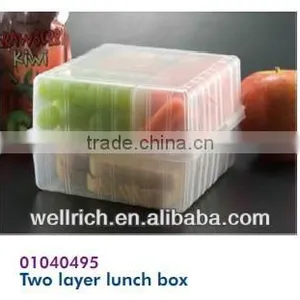 Two Layer Lunch Box 01040495 Zojirushi Lunch Box Electric Lunch Box 2 Multi-functional Electric Lunch Box thumbnail-1