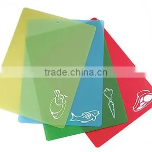 4pcs In1 Set Multi-purpose Flexible Chopping Mats thumbnail-1