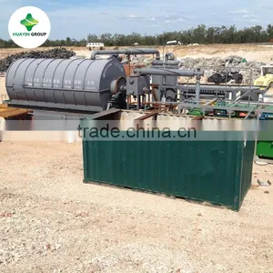 Customise Waste Used Tire To Oil Pyrolysis Machine Recycling To Fuel Further Process To Diesel thumbnail-2