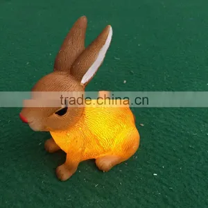 Led Rabbit Candle Easter Decorative Rabbit Candle Led Wax Candle Led Flameless Flicking Candle Led Easter Candle thumbnail-1