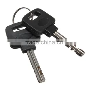 Blue 6mm Security Motorcycle Motorbike Sturdy Wheel Disc Brake Lock Safety Alarm / Key thumbnail-4