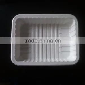 White PP Disposable Plastic Food Packaging Take Out Containers Food Box thumbnail-1
