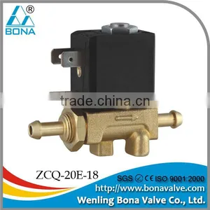 CE Manufacturer AC12V 24V 6.5mm 8mm Tube Connector Nipple Automatic Fully Automatical Welding Machine Gas Valve Solenoid Valve thumbnail-1