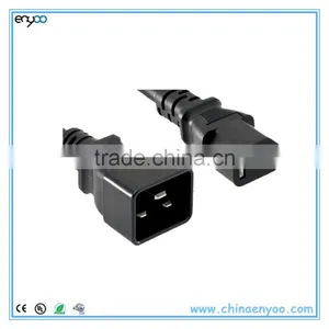 C13 to C20 Power Cord - Black PC/Computer Cable thumbnail-1