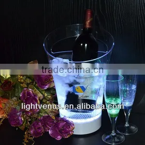 Bar Decoration Acrylic Ice Bucket Led Light thumbnail-1