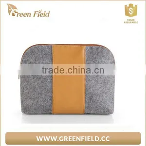 Grey Felt Organizer Bag Cosmetic Storage Bag thumbnail-1