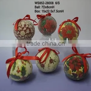 Wholesale Decorative Polyfoam Christmas Ball thumbnail-1