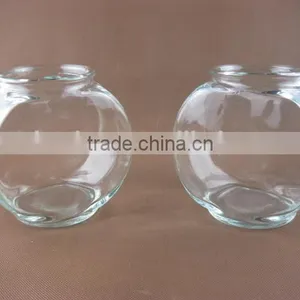 Mini Clear Glass Fish Bowl thumbnail-2