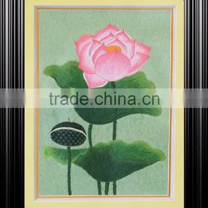 Wholesale 2016 Beautiful Hand-embroidered Painting/ Embroidery From Vietnam thumbnail-2