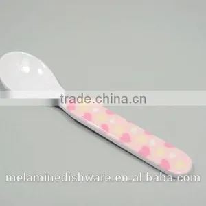 Food Grade 100% Melamine Kids Children Spoons Set/3pcs Kids Dinnerware Set thumbnail-4