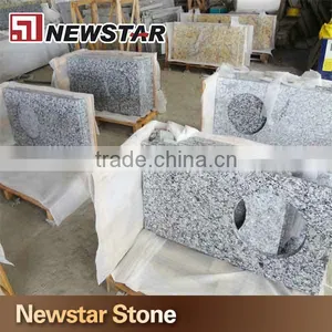 Newstar Bathroom Double Sink Countertops Granite Vanity Tops thumbnail-5