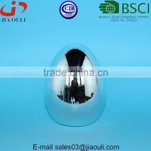 Easter Decoration Silver Ceramic Egg thumbnail-5