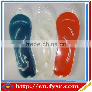 Soft and Comfortable Silicone Gel Insoles Full Length thumbnail-1