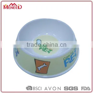 Pet Items Cheap Plastic Melamine Animal Print Pet Bowl thumbnail-1