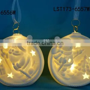 Cheap Led Ceramic Christmas Tree Ornaments thumbnail-6