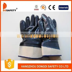 DDSAFETY 2017 Hard Working Nitrile Gloves For Oil Industrial Gloves thumbnail-3