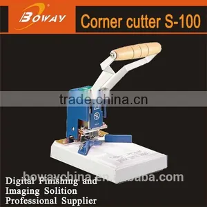 Boway Service S-100 Desktop Portable Small Corner Rounder Cutter thumbnail-1