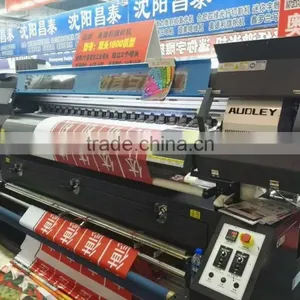 Textile Print, Flags Usage and New Condition Dye Sublimation Printers QS8000-3 thumbnail-1