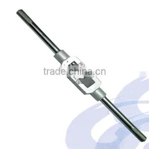 Ratchet Knurled With CR-plated Finish Handle Tap Wrench Tool thumbnail-1
