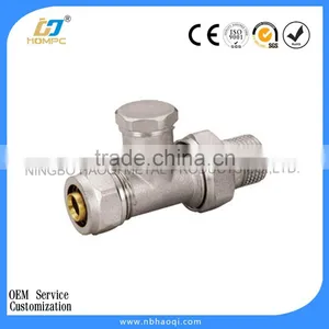 Copper Bathroom Radiator Valve for Hotel Using thumbnail-1
