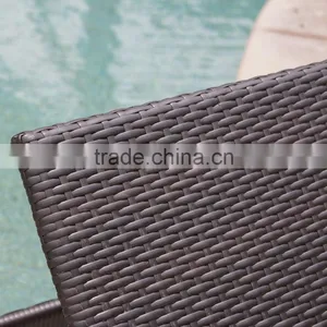 Patio Garden Rattan Adjustable Pool Chaise Lounge Chair thumbnail-2