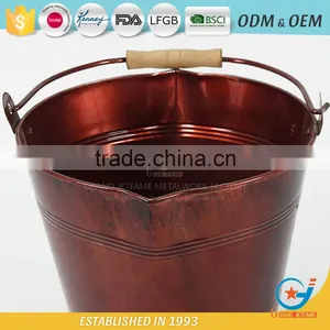 Garden Galvanized or Iron Landscape Pots Planters Landscaping Cheap Flower Potswith Handle thumbnail-6