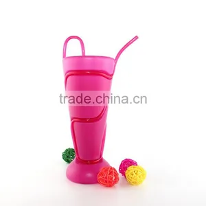 Best Quality Plastic Drinking Water Bottle With a Straw thumbnail-4