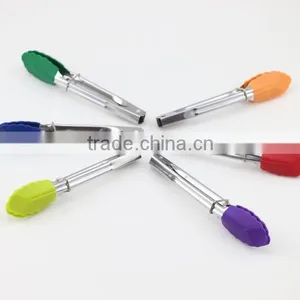 Mini Silicone & Stainless Steel Tongs (Assorted Colors) thumbnail-5