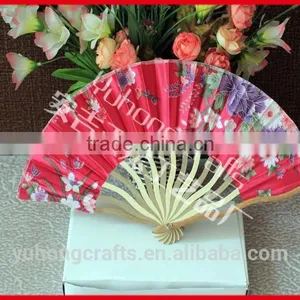 High Quality Ladies Gift Fan in Bamboo thumbnail-4