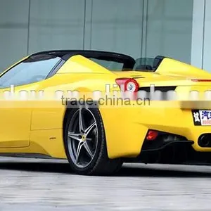 Auto F-errari 458 Carbon Fiber Muffler Tip thumbnail-1